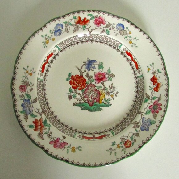 Vintage 7.5" salad plate, Chinese Rose design, Copeland Spode (Lot 5) - Picture 1 of 13
